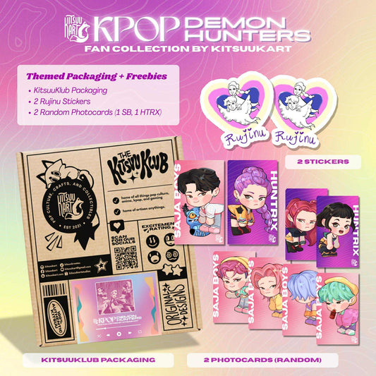 KPOP DEMON HUNTERS FAN MERCH BY KITSUUKART | KDH ART MERCH