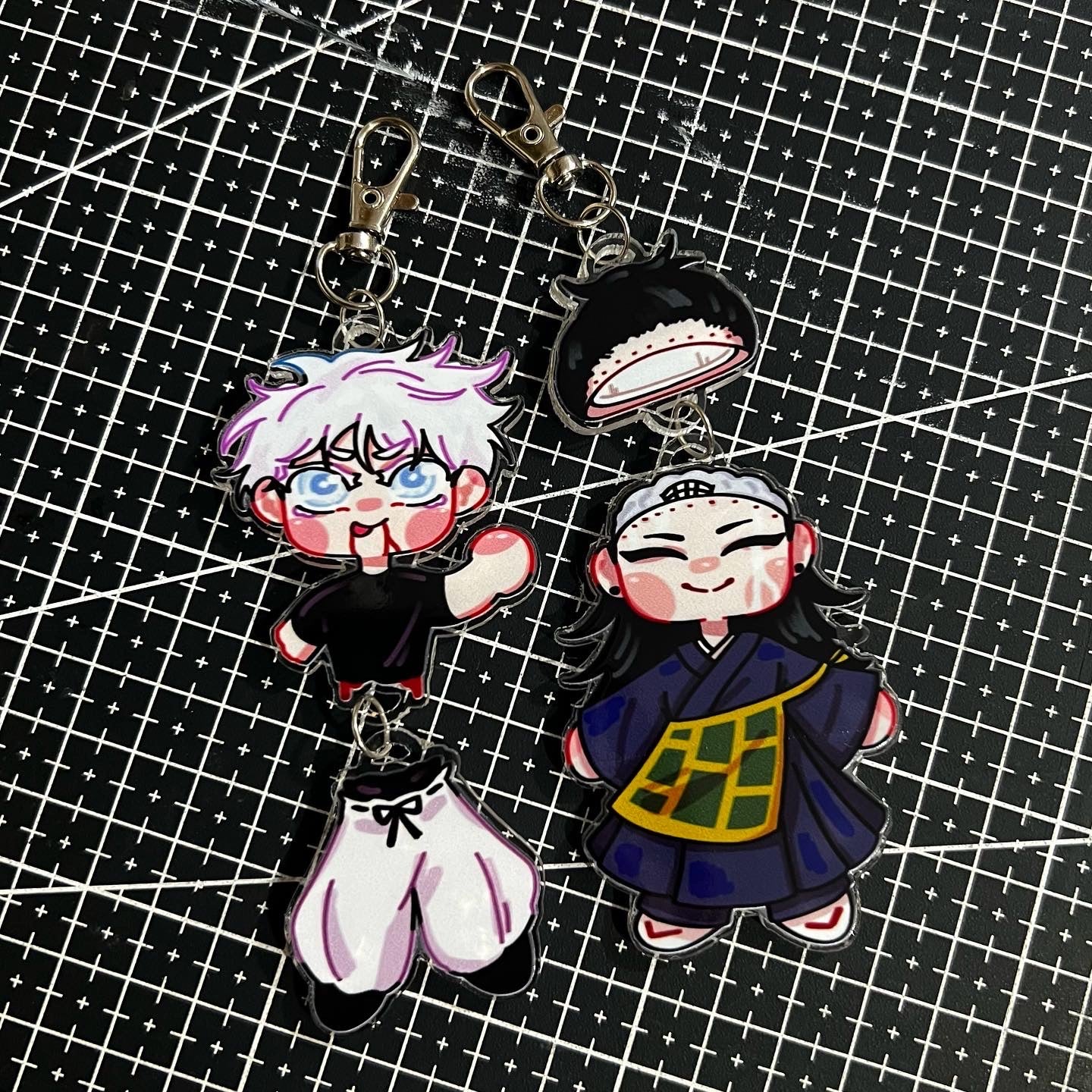 SatoSugu Sorcerer Split Keychains