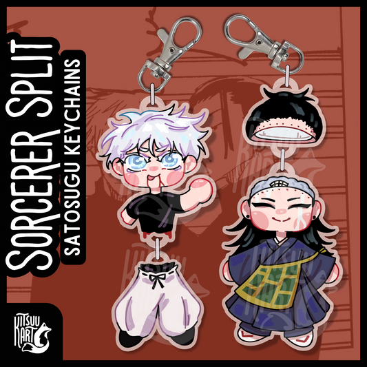 SatoSugu Sorcerer Split Keychains