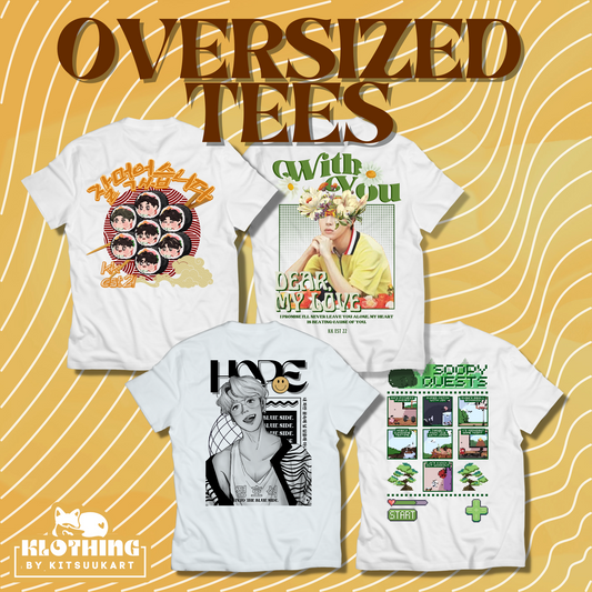 Oversized Tees by KKLOTHING