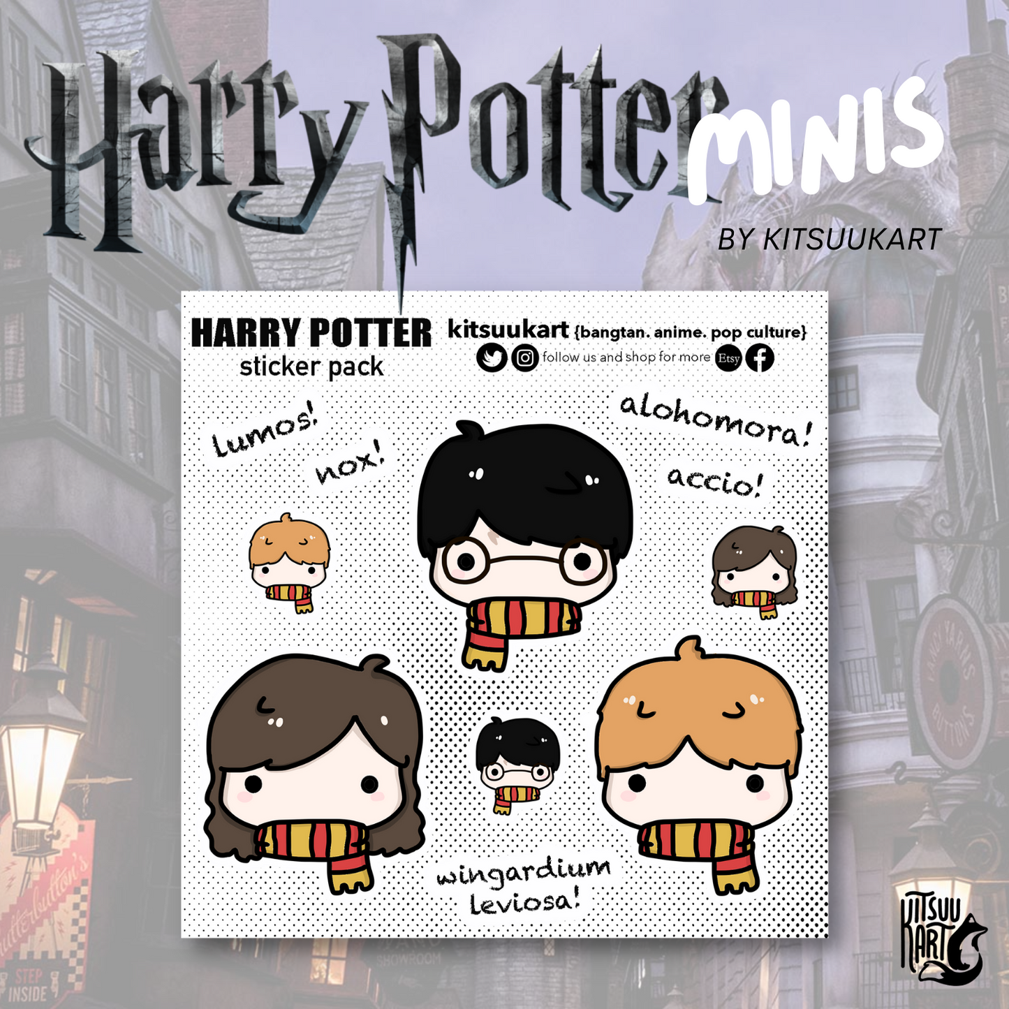 Harry Potter Minis Sticker Sheet