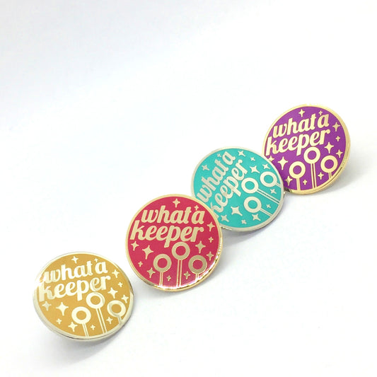 HP Quidditch What A Keeper Enamel Pins