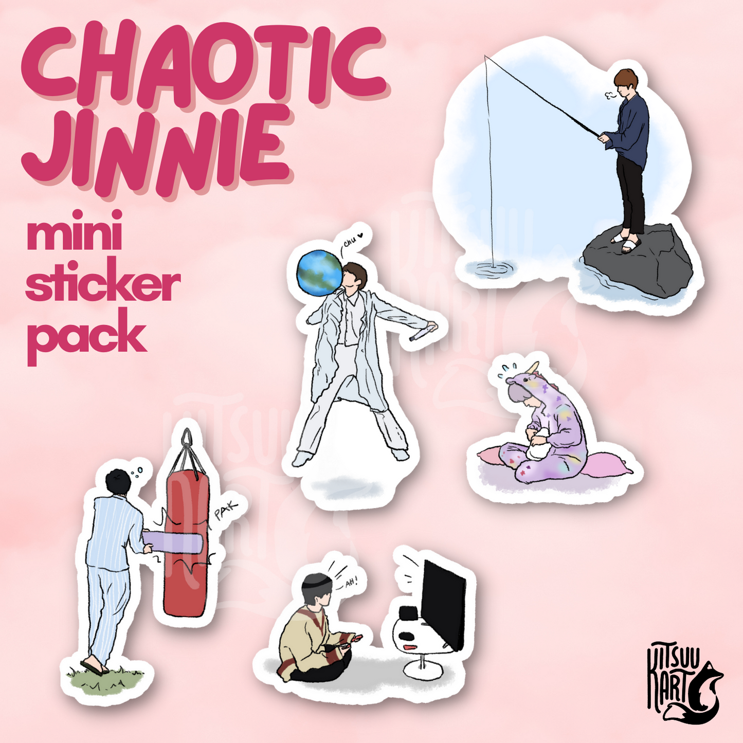 Chaotic Jinnie Mini Sticker Pack